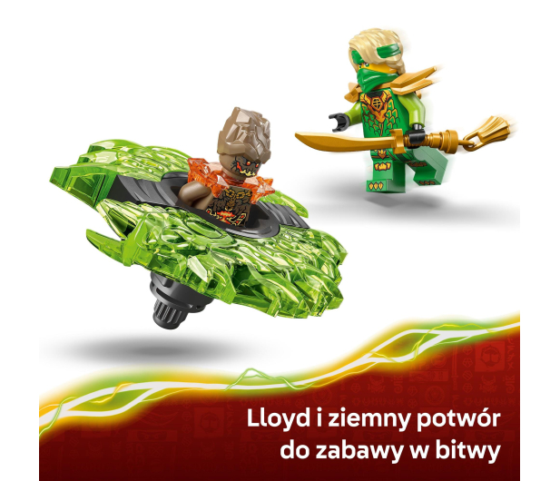 LEGO NINJAGO 71850 Lloyd kontra ziemny potwór na spinnerze - 1473533 - zdjęcie 11
